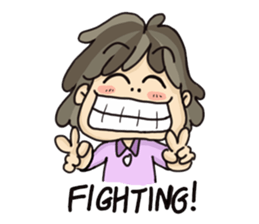 Violette A Crazy Girl sticker #6637471