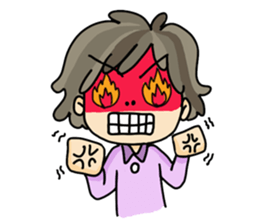 Violette A Crazy Girl sticker #6637485