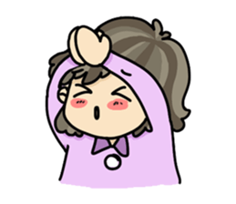 Violette A Crazy Girl sticker #6637488