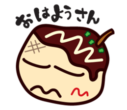 lackadaisical TAKOYAKI-KUN sticker #6637856