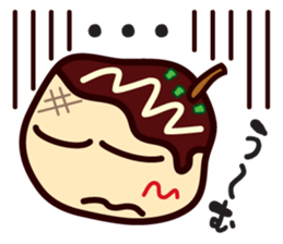 lackadaisical TAKOYAKI-KUN sticker #6637860