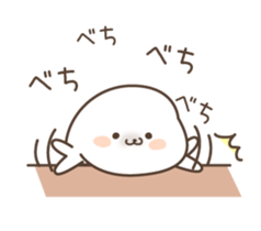 Sticker of a cute seal4 sticker #6637945