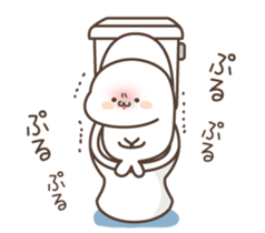 Sticker of a cute seal4 sticker #6637948