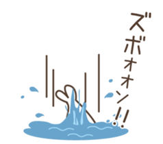 Sticker of a cute seal4 sticker #6637951