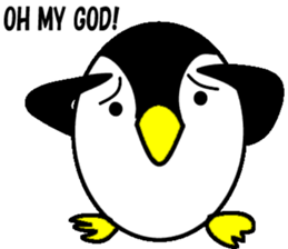 Egg-shaped penguin2 sticker #6638909