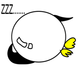 Egg-shaped penguin2 sticker #6638916