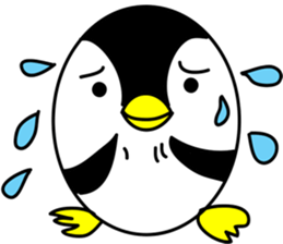 Egg-shaped penguin2 sticker #6638920