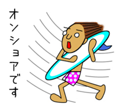 I LOVE SURFING 2 sticker #6639037