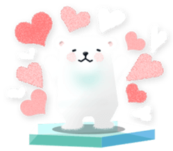 polar bear speak Japanese sticker #6639067