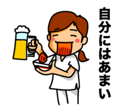 Day in the life of a Nurse 2 sticker #6639329