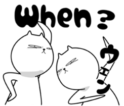 Strange cat 4 sticker #6639600