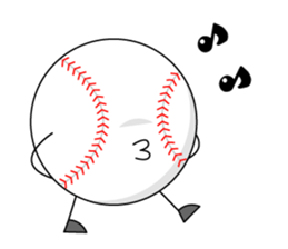 I love baseball!! 2 sticker #6639927