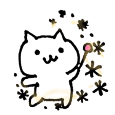 child care of the cat sticker #6640144