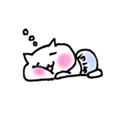 child care of the cat sticker #6640156