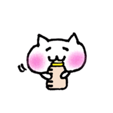 child care of the cat sticker #6640158