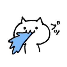 child care of the cat sticker #6640163