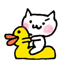 child care of the cat sticker #6640168