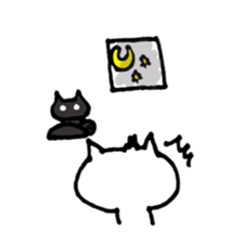 child care of the cat sticker #6640175