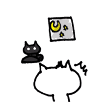 child care of the cat sticker #6640175