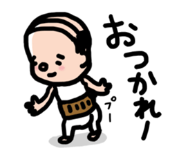 Lovely japanese OSSAN sticker #6640300