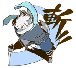 The Spicy Ninja Scrolls Sticker sticker #6640364