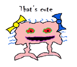 Cute Monster Stickers sticker #6640541