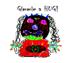 Cute Monster Stickers sticker #6640550