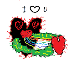 Cute Monster Stickers sticker #6640551