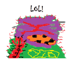 Cute Monster Stickers sticker #6640553