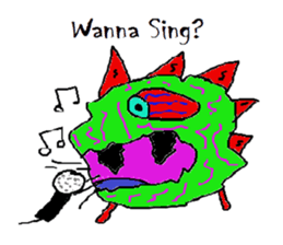 Cute Monster Stickers sticker #6640565