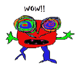 Cute Monster Stickers sticker #6640572