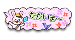 Cute animals talk sticker #6640647