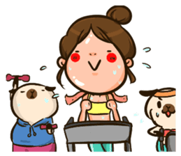 Sunny & The Gang III sticker #6640811