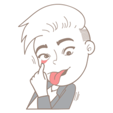 James, Cool guy sticker #6640994