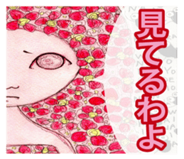 Floral fairy HA-NA sticker #6641074