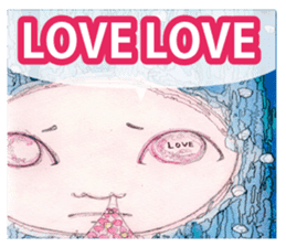 Floral fairy HA-NA sticker #6641082