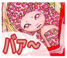 Floral fairy HA-NA sticker #6641092