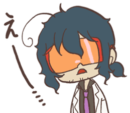 Uncle is a mad scientist 2 sticker #6641146