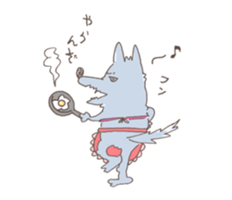 The bad guys of the forest sticker #6641591