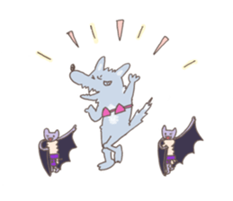 The bad guys of the forest sticker #6641615