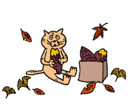 Cat KuriChacha sticker #6641774