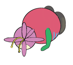 fairy raran of an orchid sticker #6641823