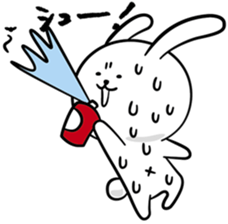 The startle rabbits sticker #6642923