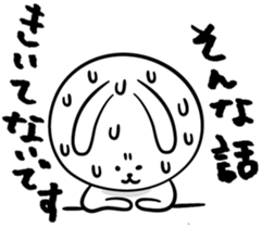 The startle rabbits sticker #6642926