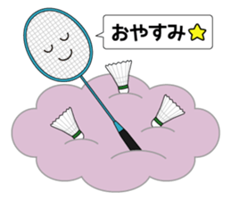I love badminton! sticker #6643339