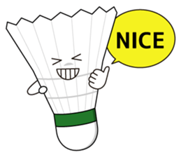 I love badminton! sticker #6643340