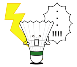 I love badminton! sticker #6643344
