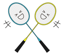 I love badminton! sticker #6643350