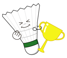 I love badminton! sticker #6643351