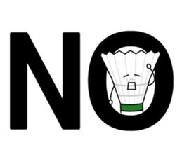 I love badminton! sticker #6643362